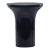 Cassandra Midnight Blue Glass Flared Side Table For Sale