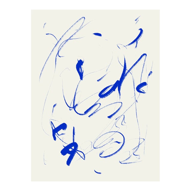 Contemporary Abstract Lines Giclee Print For Sale