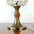 Brass & Crystal Table Lamp from Osvetľovacie Sklo, Czechoslovakia, 1970s For Sale - Image 6 of 11