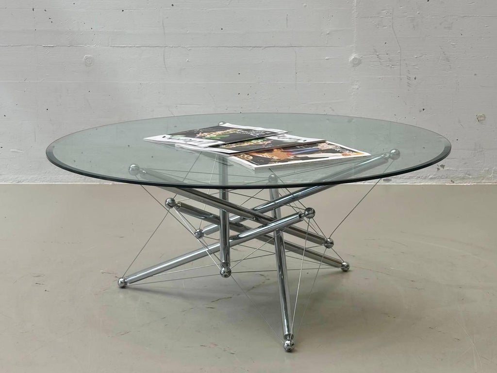 Tensegrity 713 Coffee Table by Theodore Waddell for Cassina, 1973