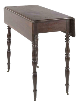 Mid-Century Modern Mahogany Side Table, Italy