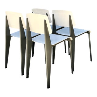 Jean Prouve for Vitra Standard Chairs - Set of 4 For Sale