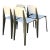 Jean Prouve for Vitra Standard Chairs - Set of 4 For Sale