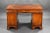 Vintage Figured Walnut Pedestal Desk, 1920 For Sale - Image 6 of 12