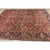Late 19th Century 1890s Red Ground Geometric Antique Heriz Handknotted Room Size Rug For Sale - Image 5 of 5