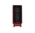 Traditional Oriental Classic Slim Red Lacquer Narrow Tall Storage Cabinet For Sale - Image 3 of 10
