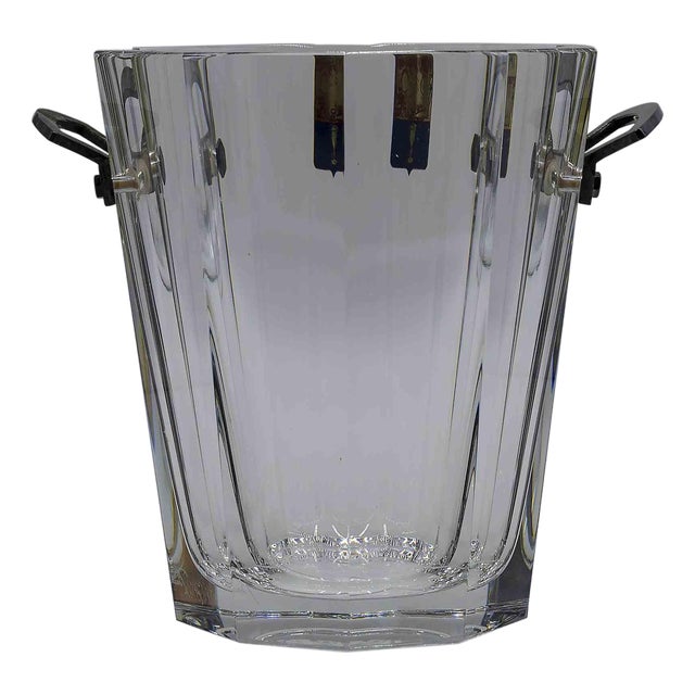 Baccarat Ice Bucket, 1970s For Sale