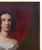 Textile Dark Red and Pink Antique Portrait of a Victorian Lady, 20th Century For Sale - Image 7 of 12