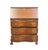 Wood Lammert's Furniture Solid Mahogany Traditional Style 31" Serpentine Front Secretary Desk For Sale - Image 7 of 14