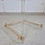 Hollywood Regency French Side Table in Acrylic, Brass and Glass, 1970s For Sale - Image 6 of 10