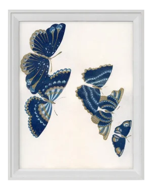 Kono Butterflies 17, Framed Artwork
