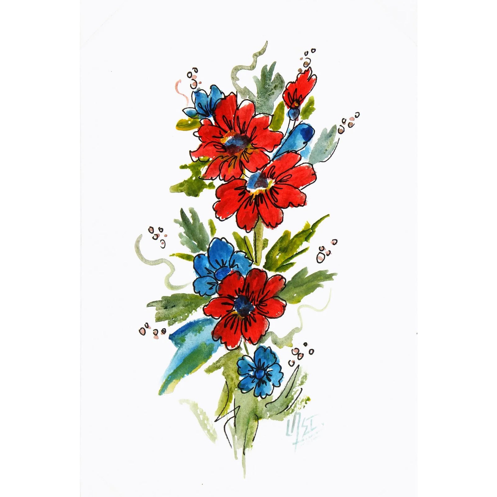 油絵 油彩  絵画 【giardino fiorito colorato】 油絵 油彩 絵画 【giardino fiorito colorato 】