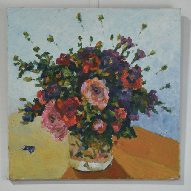 Patrice Guiraud, Flower Bouquet, 2019, Oil on Canvas For Sale - Image 9 of 9