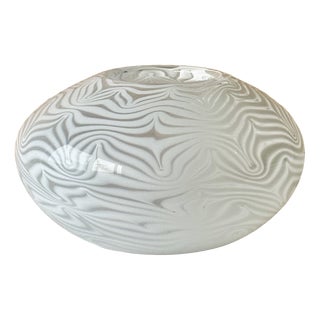 Pillow Vase in Clear Glass by Richard Rooze, 2008 For Sale