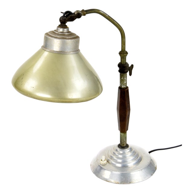 Vintage Desk Lamp, 1930s For Sale