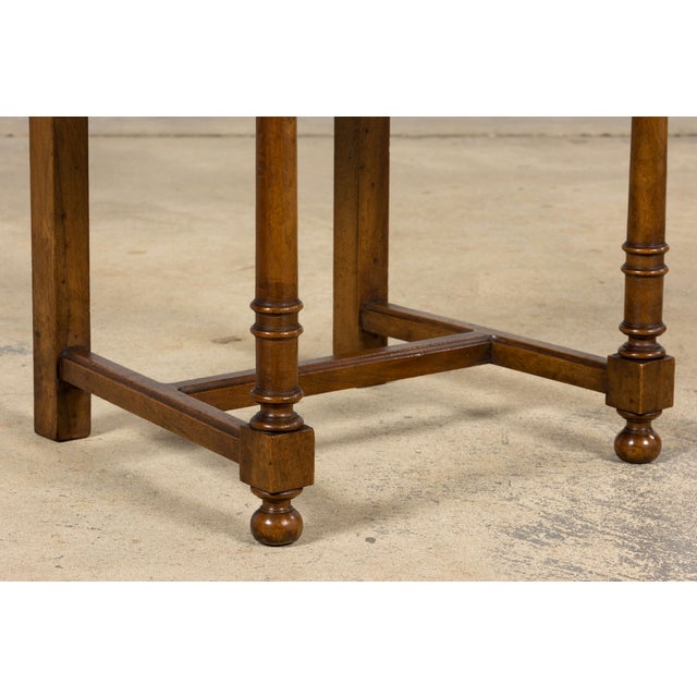 Antique French Henri II Style Walnut Caned Dining Chairs, Set of 8 For Sale - Image 13 of 18