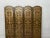 Vintage Four-Panel Screen with Gilt Renaissance-Style Scroll and Urn Motifs For Sale - Image 15 of 18