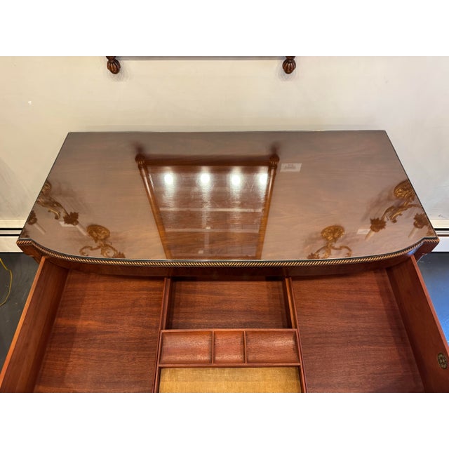 Wood 1940s Vintage Berkey and Gay Crotch Mahogany Chest of Drawers For Sale - Image 7 of 12