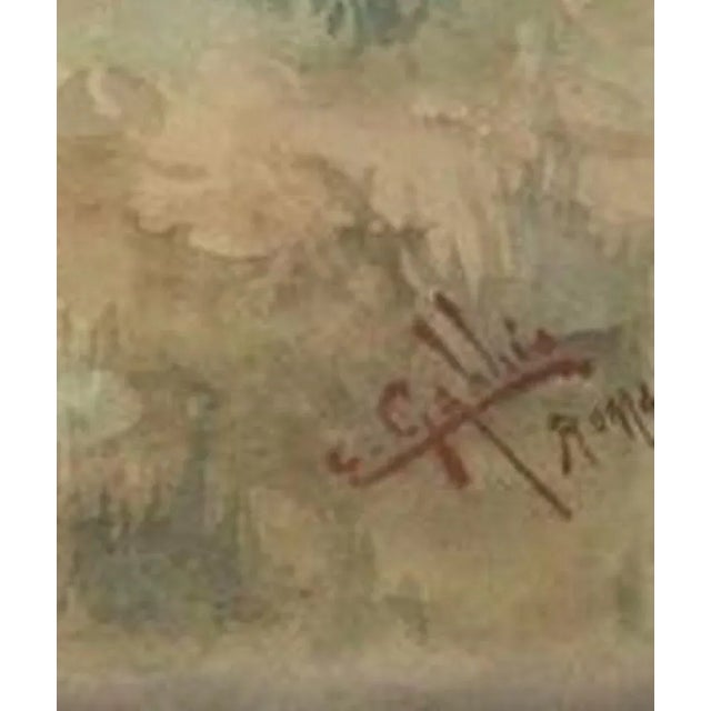 Farmers with Bundle of Spikes - Pair of Watercolors on Paper - 1892 1892 For Sale - Image 4 of 8