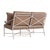 Not Yet Made - Made To Order Brown Jordan Venetian Loveseat, Dove frame with Fusion Clay fabric For Sale - Image 5 of 11