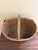 Brown Early 20th Century Split Oak Gathering Basket With Warm Patina For Sale - Image 8 of 9