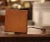 Mid-Century French Leather Faux Book Table Lamp With Shade For Sale - Image 9 of 10
