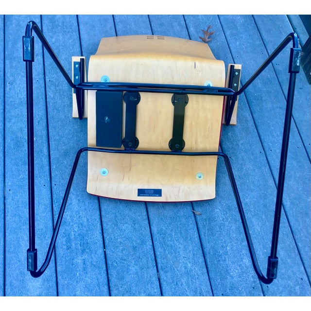 Khaki 4 Leland Marquette Collection Stackable Chairs For Sale - Image 8 of 12