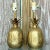 Vintage Coastal Brass Pineapple Lamps - a Pair For Sale - Image 4 of 6