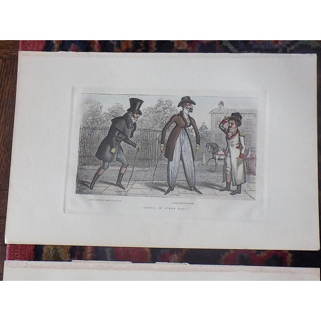 This set of six (6) hand finished engravings depict genre scenes in early 19th century France including the occupation of...