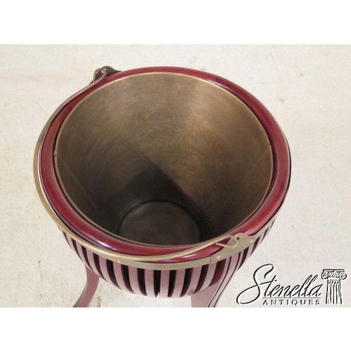 Brown Regency Style Wine Cooler or Pin Mahogany For Sale - Image 8 of 10