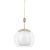 Hudson Valley Lighting Clementon 17 in. 1 Light Pendant in Aged Brass Finish For Sale - Image 10 of 10