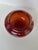 Glass 1980s Hand-Blown Ruby Ombre Glass Vase For Sale - Image 7 of 9