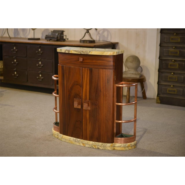 Vintage Art Deco Console Table, 1940s For Sale - Image 6 of 14