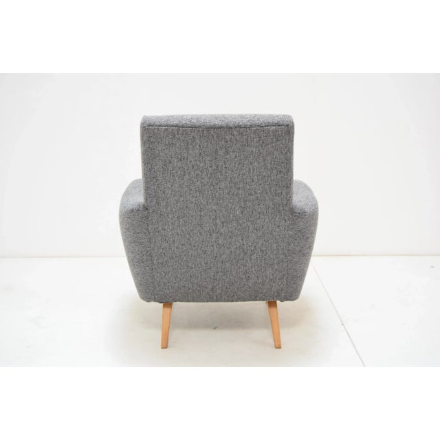 Mid-Century Czechoslovakian Armchair, 1960s For Sale - Image 6 of 10