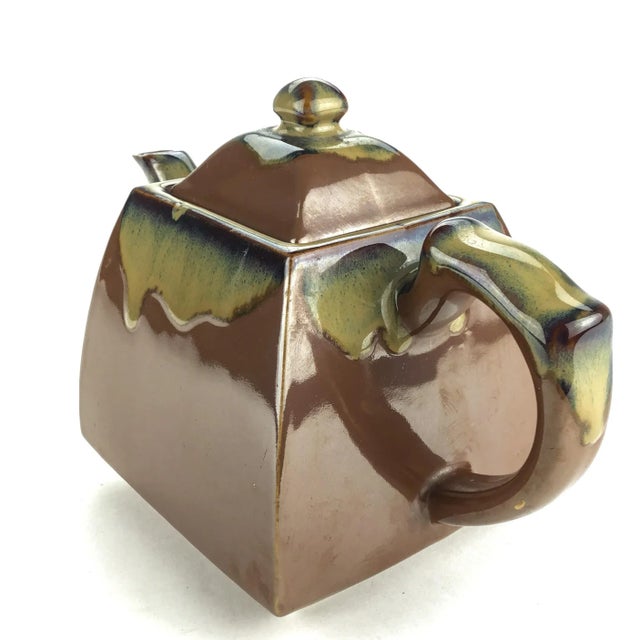 Vintage Porcelain Japan Artisan Tea Pot For Sale In Portland, ME - Image 6 of 12