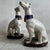 Large Italian Ceramic Greyhounds, 1950s, Set of 2 For Sale - Image 12 of 13