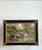 Vintage Zebra Landscape Oil Painting For Sale - Image 18 of 18