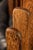 Organic Modern "Isle D'Palm" Modular Sofa in Leather and Palm Wood Attributed to Pacific Green, Australia, Circa 2000s For Sale - Image 11 of 12
