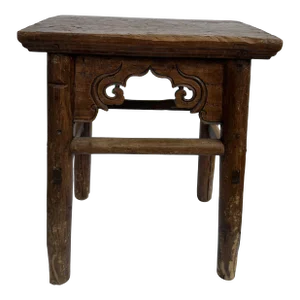 Antique Chinese Provincial Stool