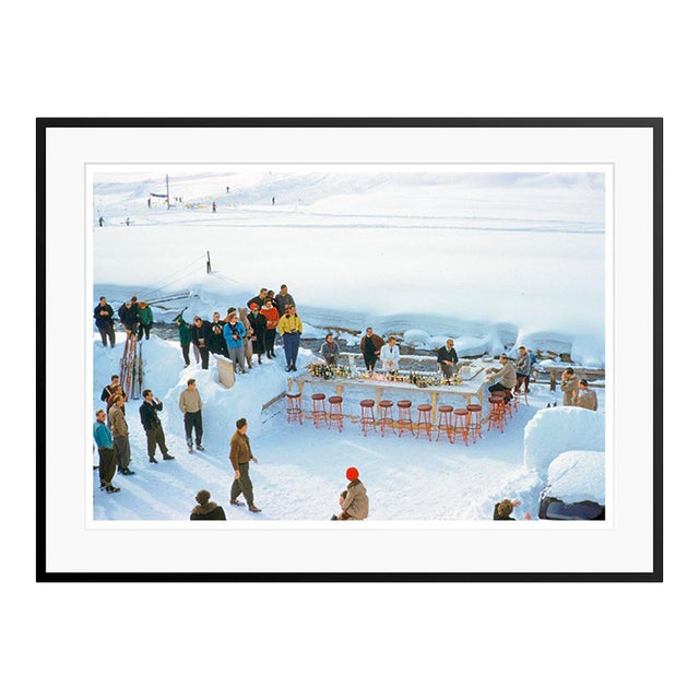 Toni Frissell 'Ice Bar' Archival Pigment Print Framed in Black For Sale