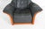 Wood Late 20th Century Ekornes Leather Eldorado Lounge Chair & Ottoman For Sale - Image 7 of 16