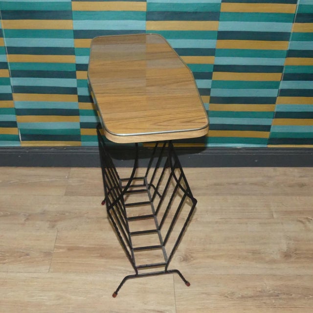 1960s Cast Iron Newspaper Stand, 1960s For Sale - Image 5 of 7