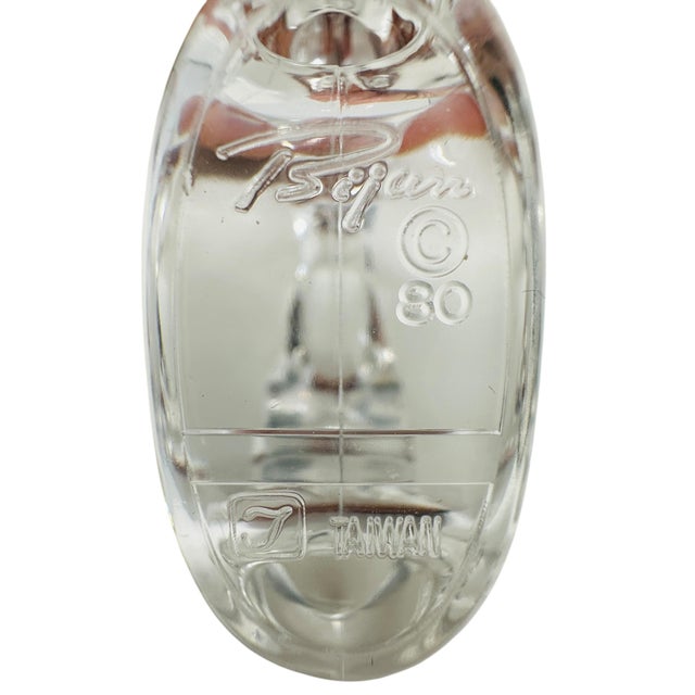 Transparent Vintage Mid Century Modern Bijan Lucite Fish Napkin Rings - Set of 8 For Sale - Image 8 of 8