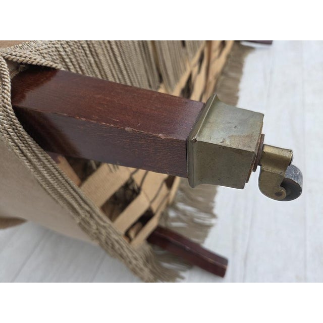 Danish 2-Seater Sofa in Velour with Teak Legs, 1950s For Sale - Image 18 of 18