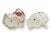 Mid 19th century pair of English Staffordshire King Charles dogs featuring classic hand-painted decoration and traditional...
