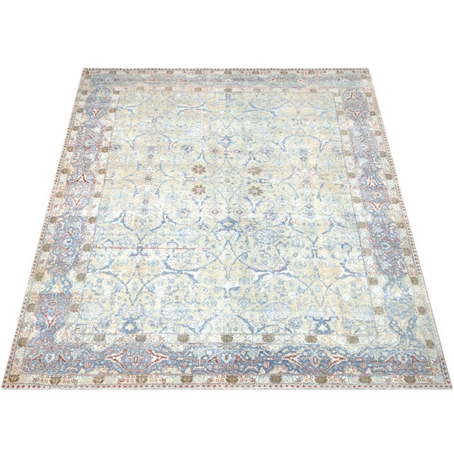 1940s Persian Tabriz Rug For Sale In Los Angeles - Image 6 of 6