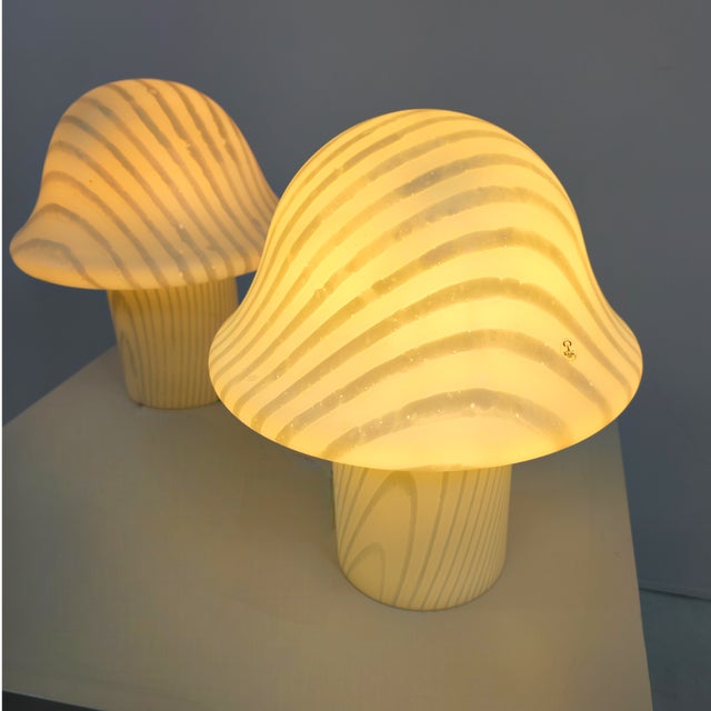 Mid-Century Modern Mushroom Table Light from Peill & Putzler, 1970s For Sale - Image 3 of 10