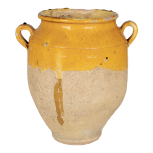 French Terracotta Vase or Pot À Confit 12"High