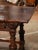 Brown Mid-18th Century Spanish Louis XIII Carved Walnut Library Console Table Desk For Sale - Image 8 of 13