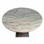 Travertine Iron Pedestal Dining Table For Sale In Los Angeles - Image 6 of 12